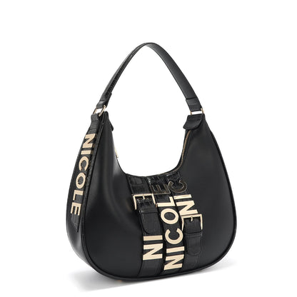 CALISTA BOLSO DE HOMBRO GRANDE (NEGRO)