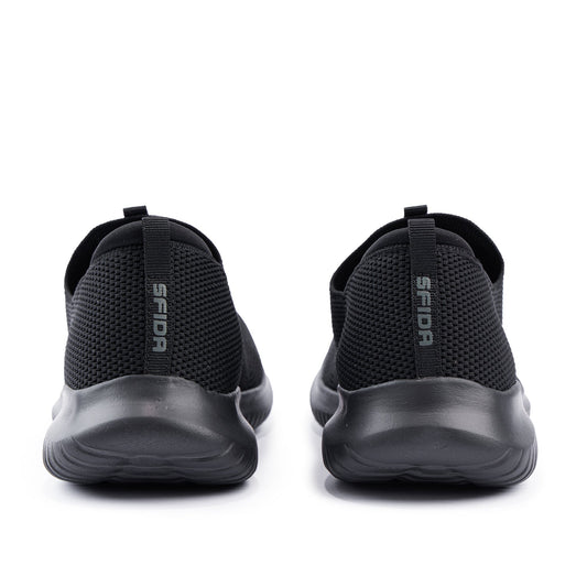 Tranquil Ladies Slip On Walker - Black