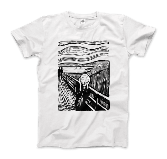 Edvard Munch - The Scream - Sketch Artwork T-Shirt