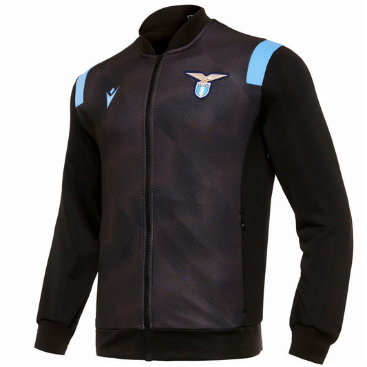 Lazio soccer pre-match presentation jacket 2021 - Macron